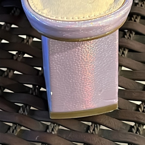 UO urban outfitters heeled mule sandals lilac lavender purple size 8 - Picture 13 of 14